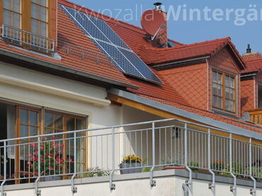 Markise - Balkonmarkise als Sonnenschutz - geschlossen