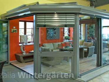 Wohnwintergarten in unserer Ausstellung