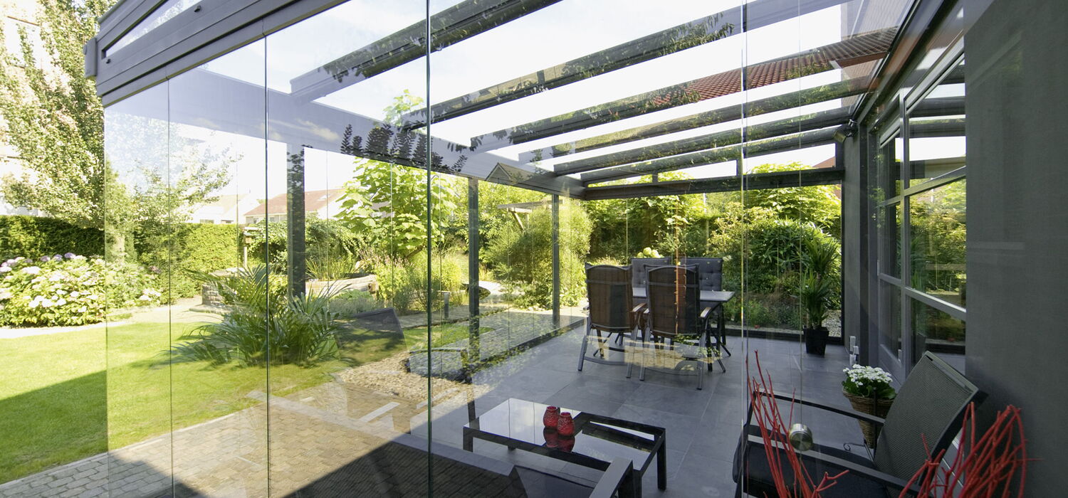 Die weinor Glasoase® – lichtdurchflutete Eleganz