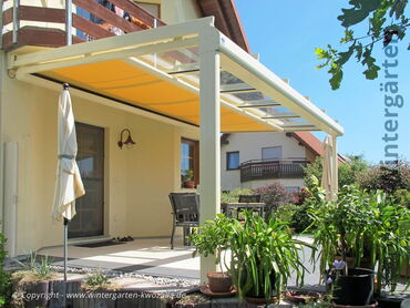 Innen angebrachter Sonnenschutz - Unterglasmarkisen - Innenliegender Sonnenschutz