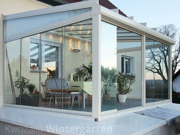 Terrassenüberdachung - KWOZALLA in Sachsen - überdachte Terrasse