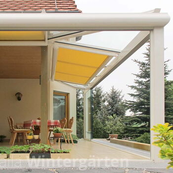 Hitzeschutz für den Wintergarren, Sonnenschutzmarkise innen von Kwozalla in Sachsen