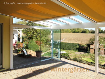 Wintergarten - Referenzen | Alu Wintergarten mit innenliegendem Sonnenschutz
