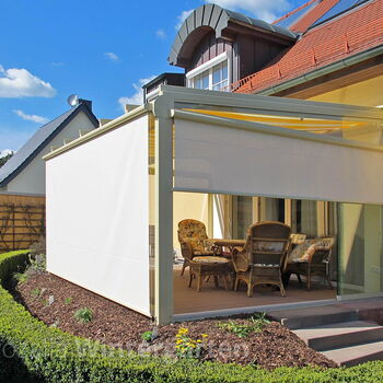 Hitzeschutz, Sonnenschutz außen für Wintergarten, Glashaus von Kwozalla in Sachsen