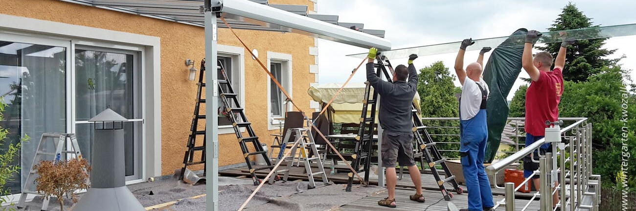 Wintergartenbau hochwertige Bauausführung - Kwozalla Wintergärten