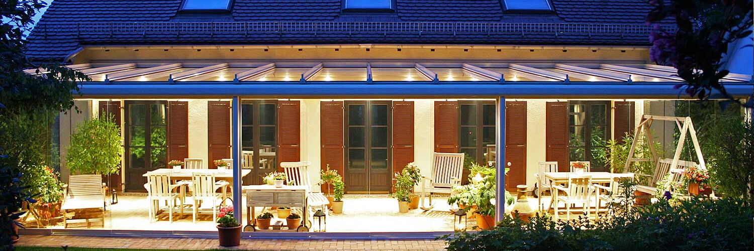 Bogbeiträge Wintergärten, Terrassendächer, Balkonverglasungen, Markisen, Sonnenschutz