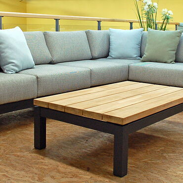 Wintergartenmöbel - Loungeecke + Couchetisch