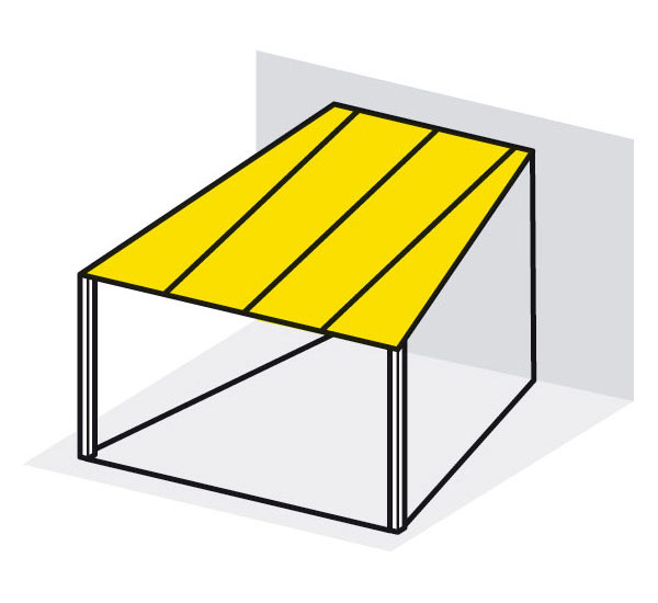 Trapezdach zum First